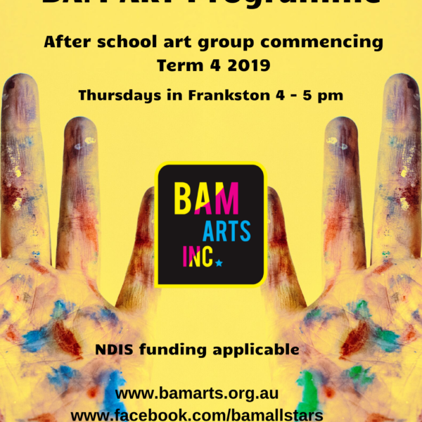 A pair of hands, exploring paint