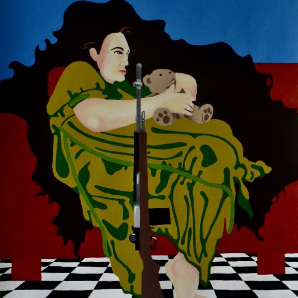 Güler Altunbas, Purposeful threatening / Teinopalpus imperialis, 2019. Image courtesy of the artist.