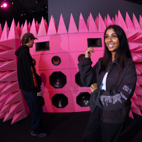 A room in the Reverb exhibition