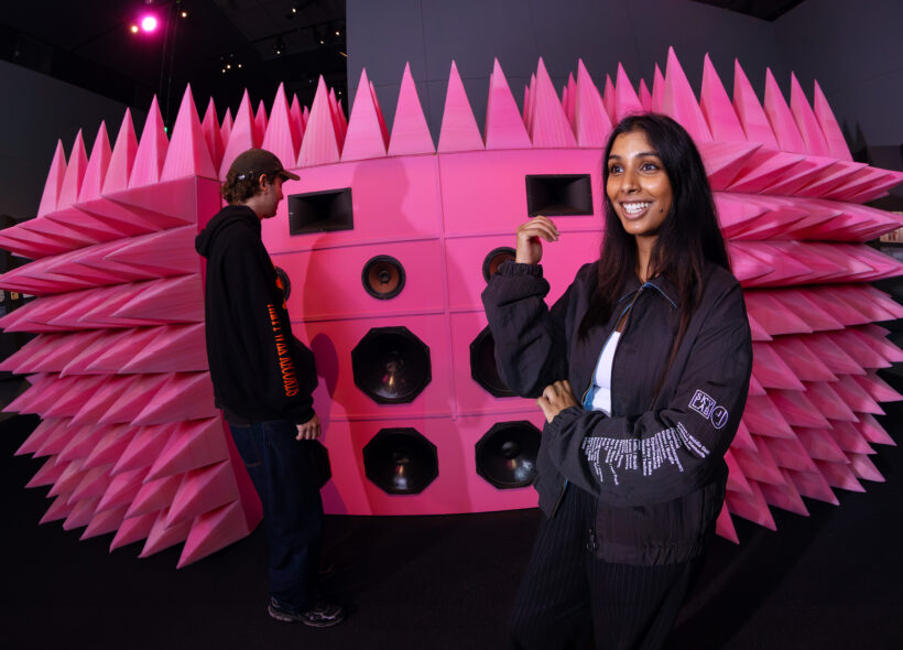 A room in the Reverb exhibition