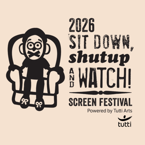 Sit Down Shutup and Watch Screen Festival logo. Text below reads: 'Nuriootpa, 22-24 October 2026.